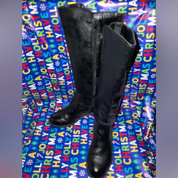 Arizona Jean Co, black long boots, 6.5. - Picture 2 of 8